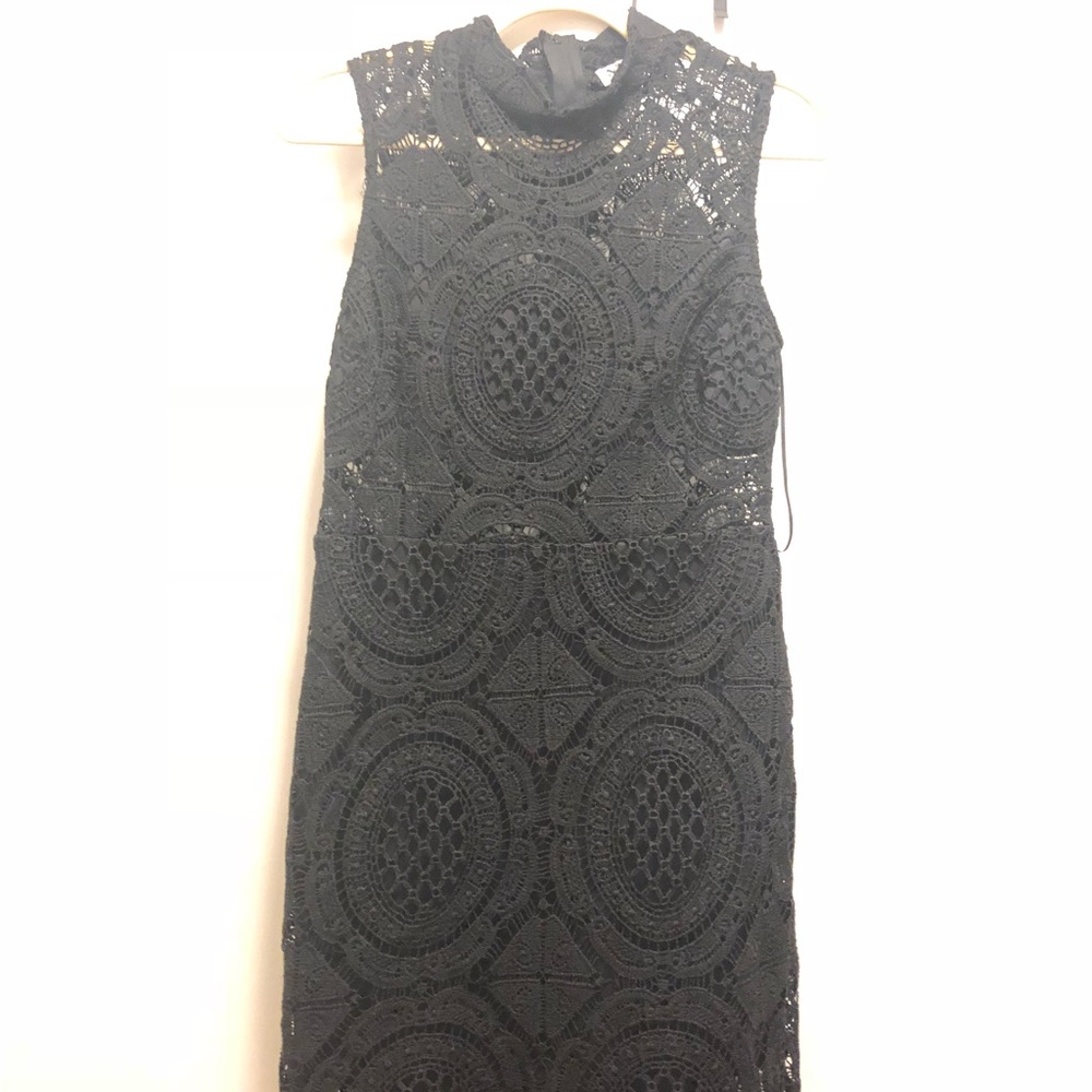 Black Midi Cocktail Dress